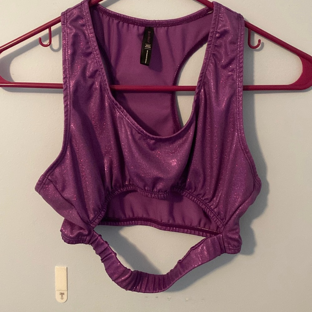 Body Rage purple bra